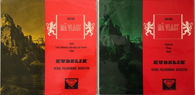 Lot 115 - RAFAEL KUBELIK - SMETANA MA VLAST LP (ORIGINAL UK STEREO RECORDINGS - DECCA SXL 2064/5)