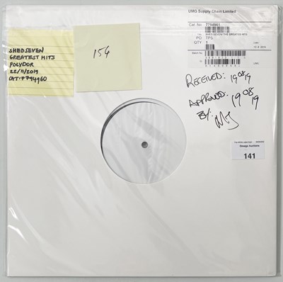 Lot 141 - SHED SEVEN - GREATEST HITS (2019) WHITE LABEL TEST PRESSING.