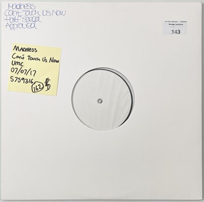 Lot 143 - MADNESS - CAN'T TOUCH US NOW (2017, 5759316) WHITE LABEL TEST PRESSING.