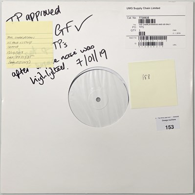 Lot 153 - THE CHARLATANS - US AND US ONLY (2019, 7730935) WHITE LABEL TEST PRESSING.