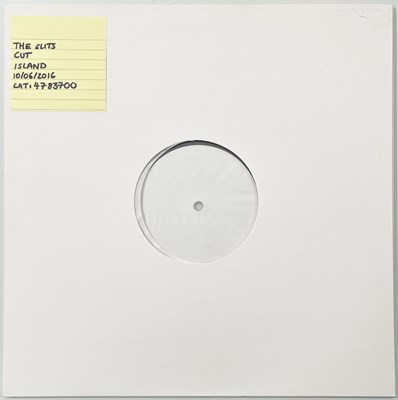 Lot 167 - THE SLITS - CUT (2016, 4783700) WHITE LABEL TEST PRESS.