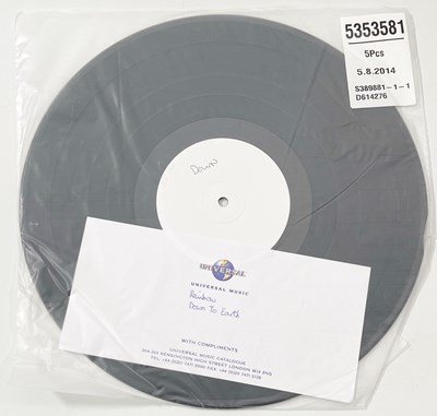 Lot 168 - RAINBOW - DOWN TO EARTH (2014, 5353581) WHITE LABEL TEST PRESSING.