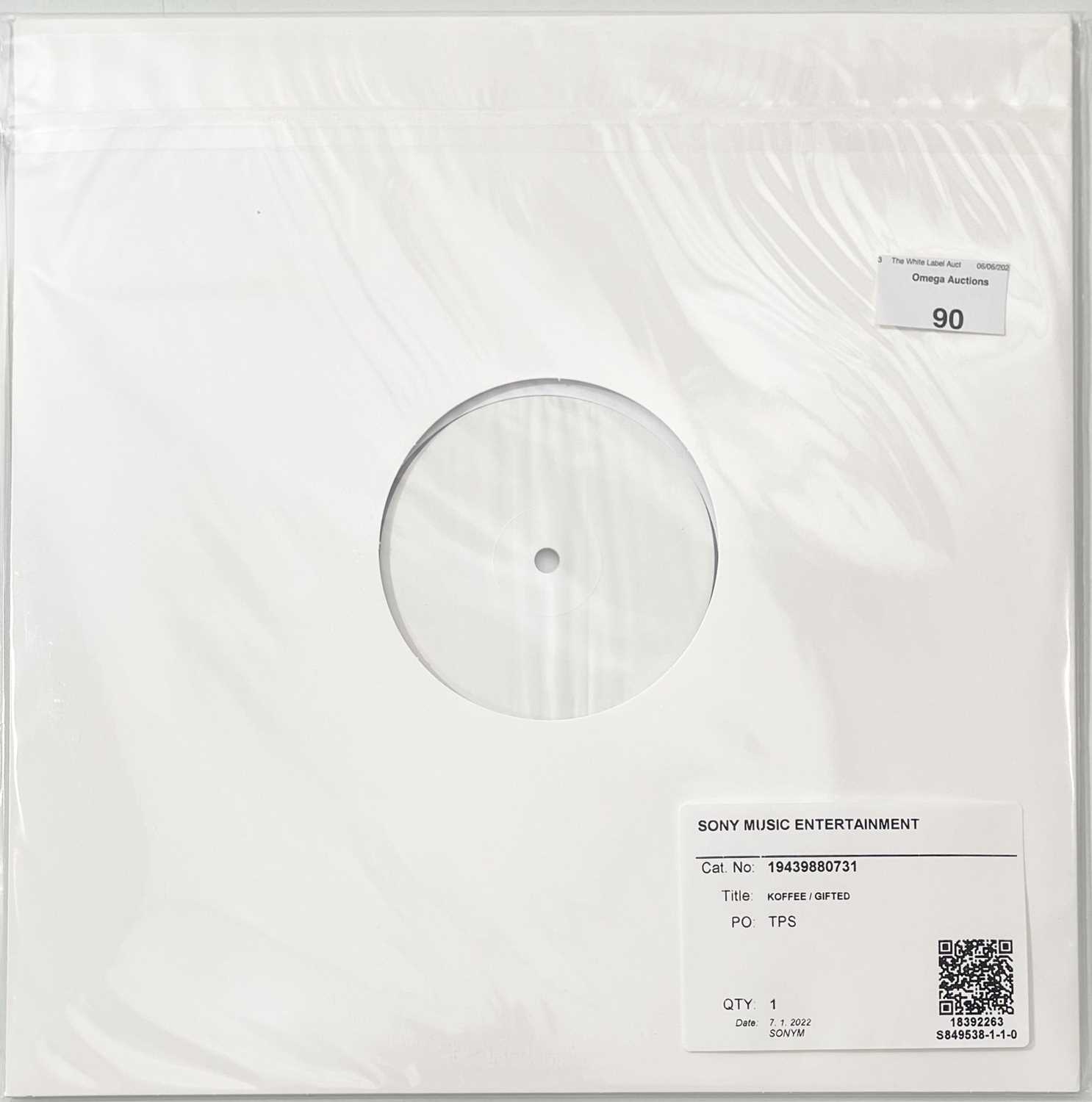 Lot 90 - KOFFEE - GIFTED (2022) WHITE LABEL TEST PRESSING.