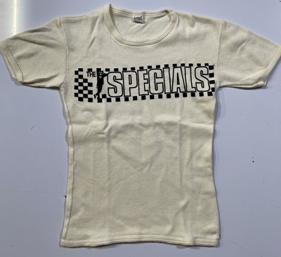 Lot 377 - ORIGINAL 1980S THE SPECIALS BAND T-SHIRT.