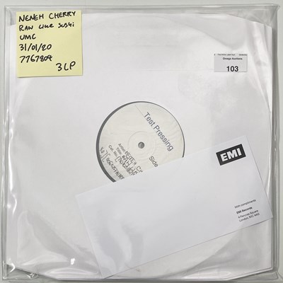 Lot 103 - NENEH CHERRY - RAW LIKE SUSHI (2020) WHITE LABEL TEST PRESSING.