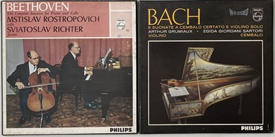 Lot 2060095 - GRUMIAUX/ROSTROPOVICH/RICHTER - PHILIPS LP BOX SET RARITIES