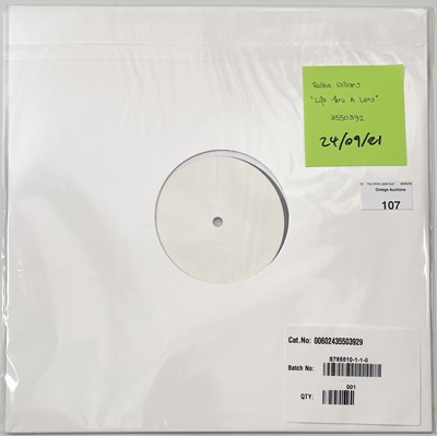 Lot 107 - ROBBIE WILLIAMS - LIFE THRU A LENS (2021) WHITE LABEL TEST PRESSING.