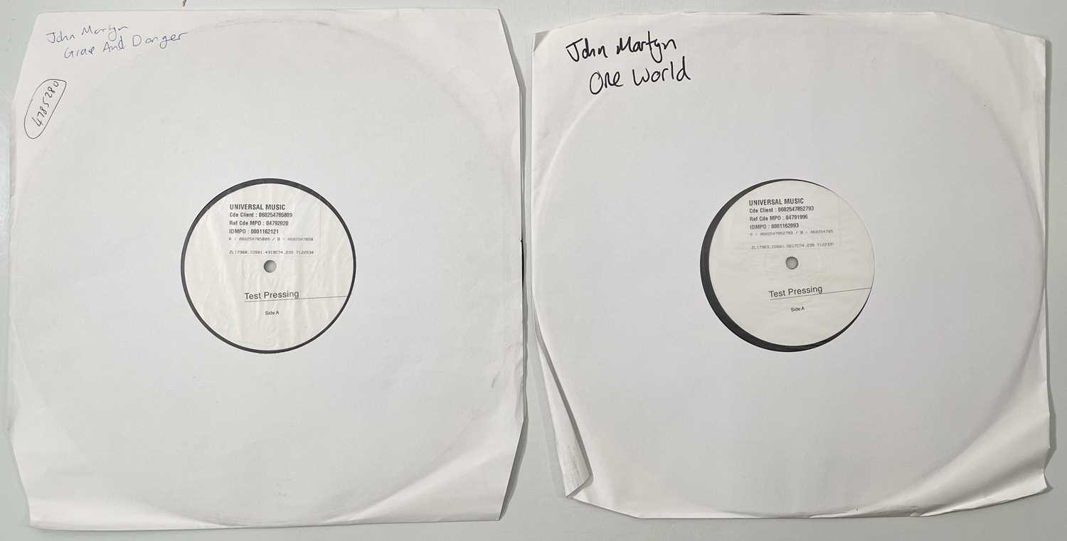 Lot 110 - JOHN MARTYN - WHITE LABEL TEST PRESSINGS.