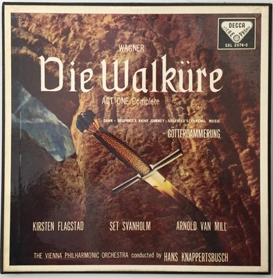 Lot 135 - HANS KNAPPERTSBUSCH - WAGER: DIE WALKURE BOX SET (SXL2074-5 ED1)