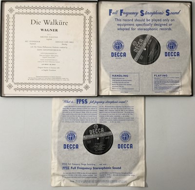 Lot 135 - HANS KNAPPERTSBUSCH - WAGER: DIE WALKURE BOX SET (SXL2074-5 ED1)