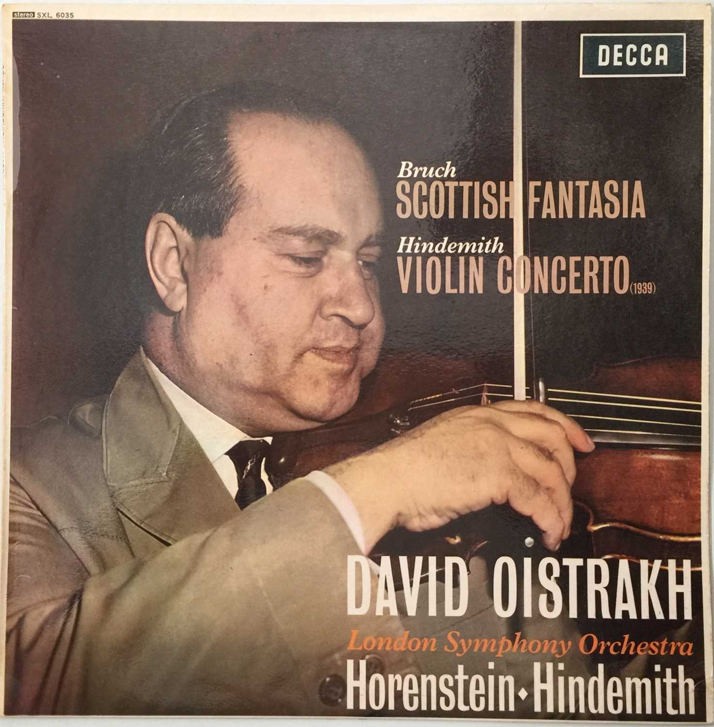 Lot 100 - DAVID OISTRAKH - BRUCH / HINDEMITH (DECCA