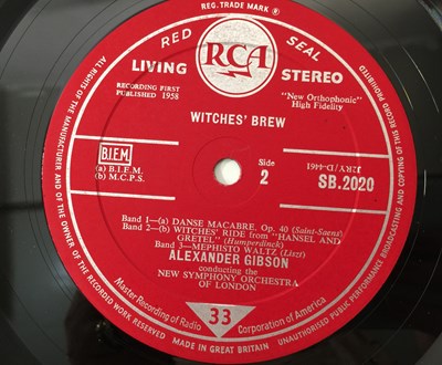 Lot 138 - ALEXANDER GIBSON - WITCHES' BREW LP (RCA - SB-2020)