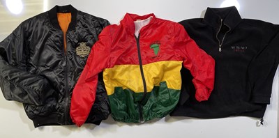 Lot 389 - MIXED GENRE TOUR JACKETS -80S/90S (JIMMY CLIFF, FUNKY STUFF, THE TEA PARTY).