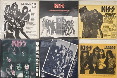 Lot 612 - KISS - PRIVATE RELEASED LP PACK