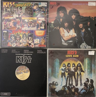 Lot 615 - KISS - US PROMO/ SPECIAL EDITION LPs/ 12" PACK