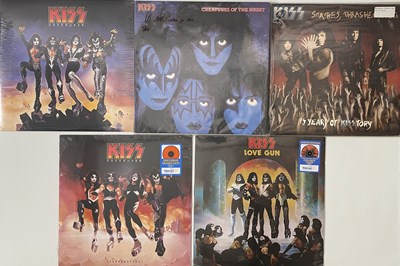 Lot 616 - KISS - US PICTURE DISCS/ COLOURED VINYL PACK