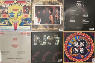 Lot 617 - KISS - MODERN COLOURED VINYL REISSUE SEALED LP PACK