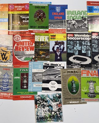 Lot 380 - FOOTBALL MEMORABILIA - PROGRAMMES INC EVERTON AWAY / WORLD CUP FINAL 1966.