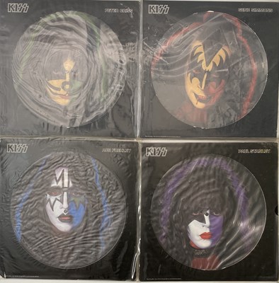 Lot 622 - KISS - UK PICTURE DISC 4 LP PACK