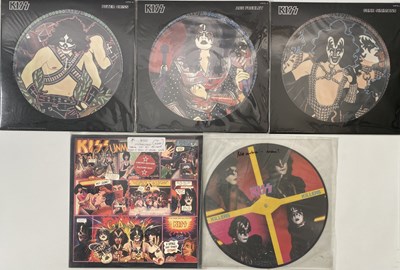 Lot 623 - KISS - PRIVATE RELEASED/ PICTURE DISCS LP PACK