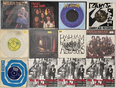 Lot 667 - ROCK / HEAVY ROCK / METAL - 7" COLLECTION