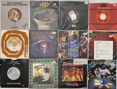 Lot 667 - ROCK / HEAVY ROCK / METAL - 7" COLLECTION