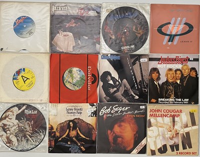 Lot 667 - ROCK / HEAVY ROCK / METAL - 7" COLLECTION