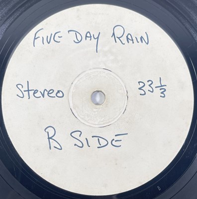 Lot 90 - FIVE DAY RAIN - FIVE DAY RAIN LP (ORIGINAL UK WHITE LABEL TEST PRESSING)