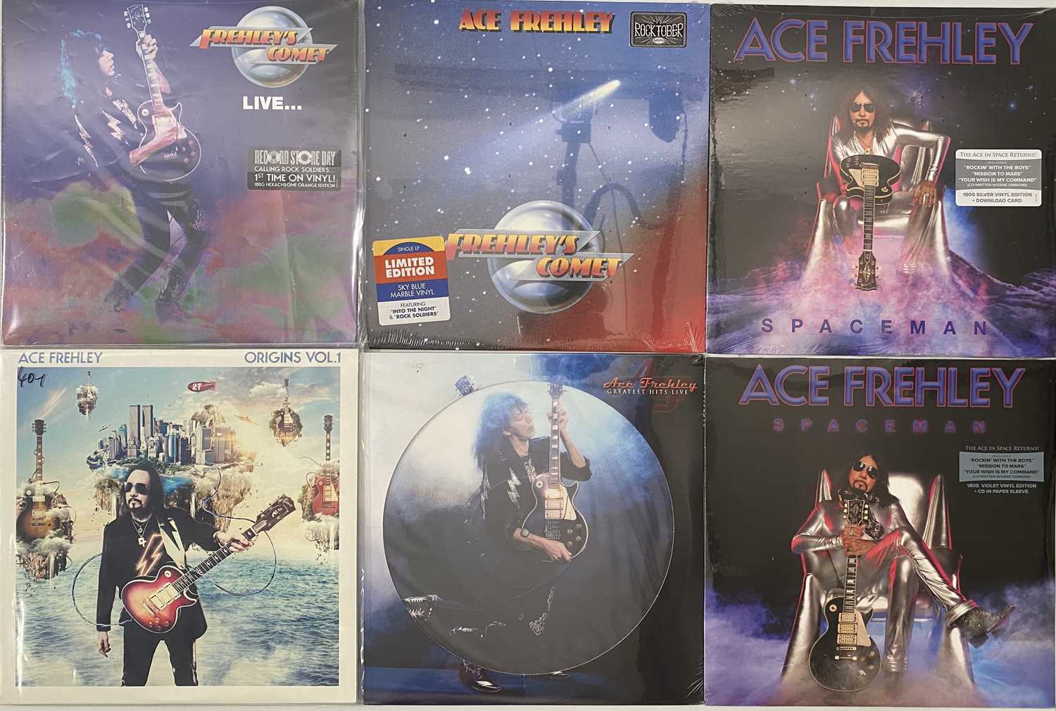 Lot 625 - ACE FREHLEY - LP PACK