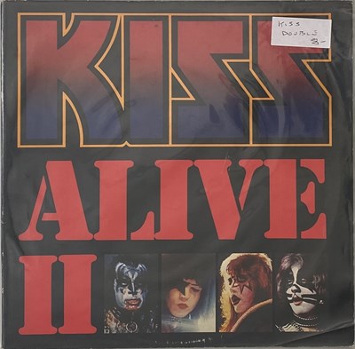 Lot 626 - KISS - UK RED VINYL LP PACK