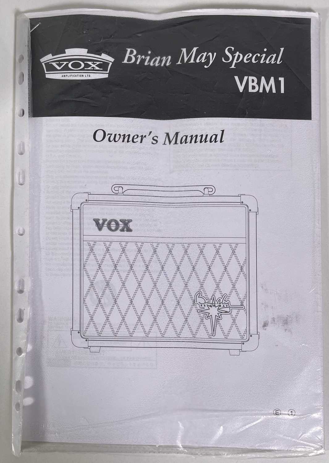 Lot 3 VOX VBM1 BRIAN MAY SPECIAL AMPLIFIER.
