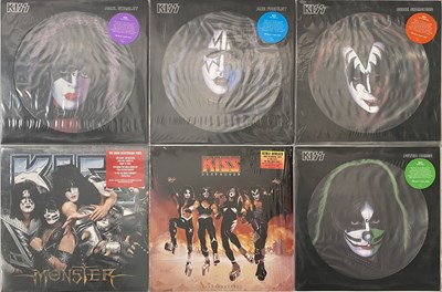 Lot 633 - KISS - MODERN ISSUES/ PICTURE DISC LPs