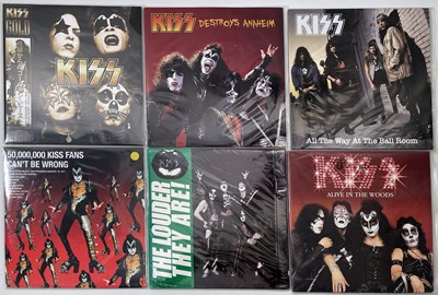 Lot 634 - KISS - PRIVATE RELEASED LP PACK