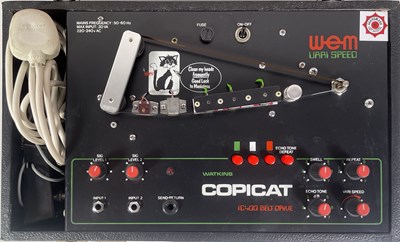 Lot 31 - WEM VARI SPEED WATKINS COPICAT IC400 BELT DRIVE TAPE DELAY/ECHO UNIT, SERIAL NO: 84902.