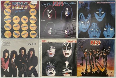 Lot 640 - KISS - OVERSEAS LP PACK