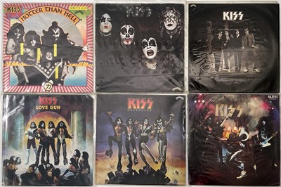 Lot 642 - KISS - LP COLLECTION (UK PRESSINGS)