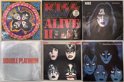 Lot 642 - KISS - LP COLLECTION (UK PRESSINGS)