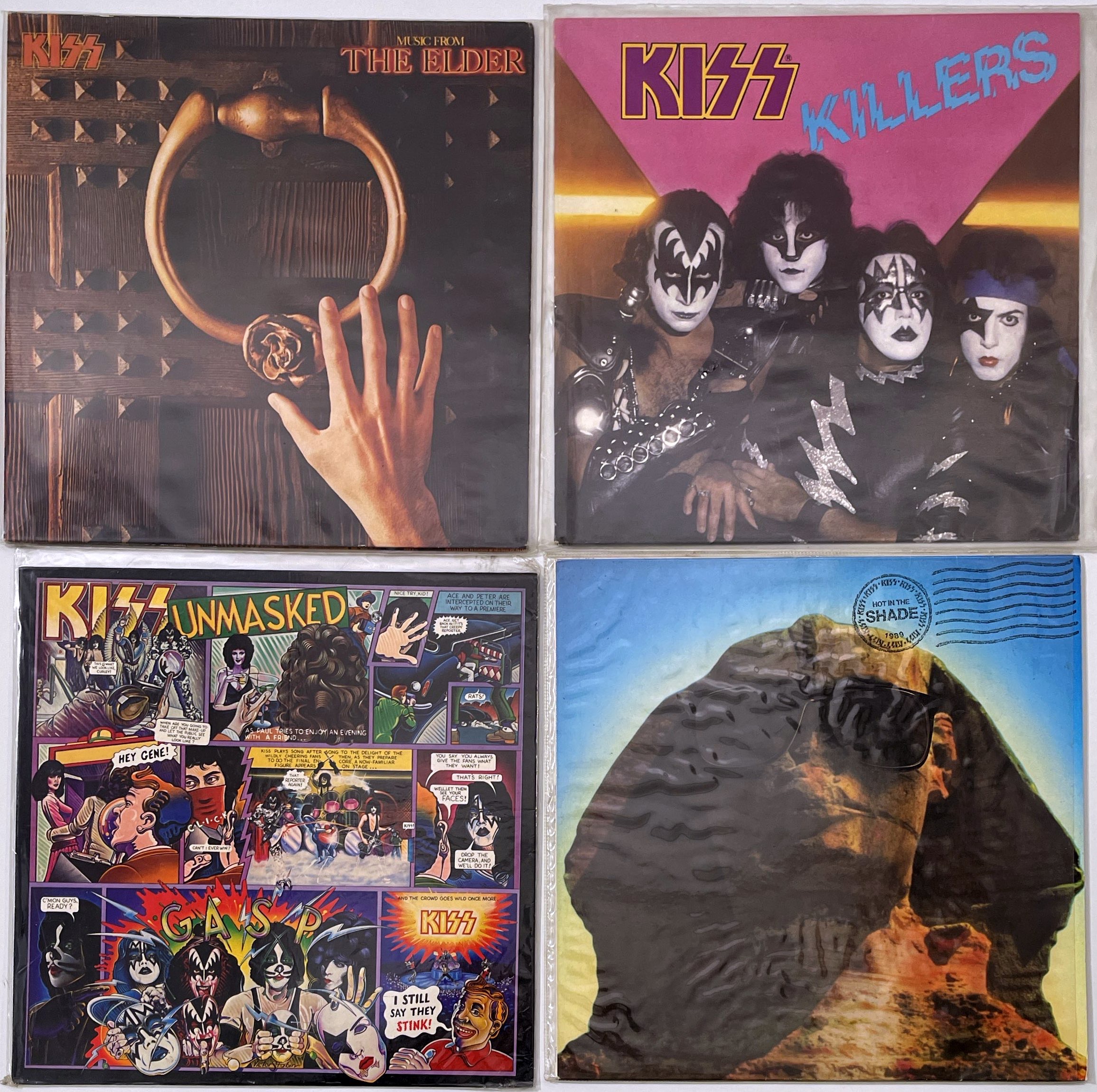 Lot 642 - KISS - LP COLLECTION (UK PRESSINGS)