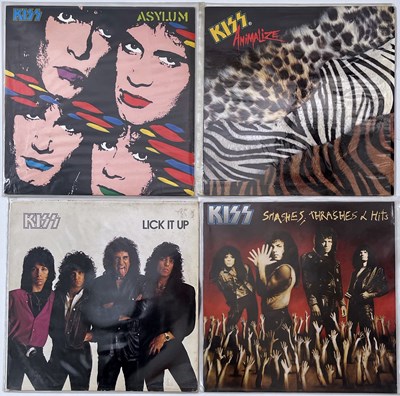 Lot 642 - KISS - LP COLLECTION (UK PRESSINGS)