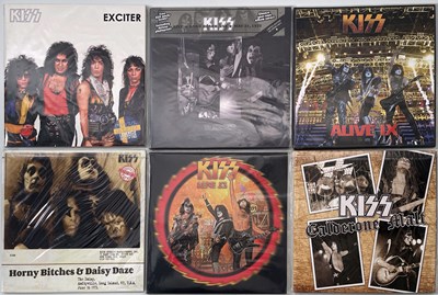 Lot 643 - KISS - PRIVATE RELEASED LP PACK