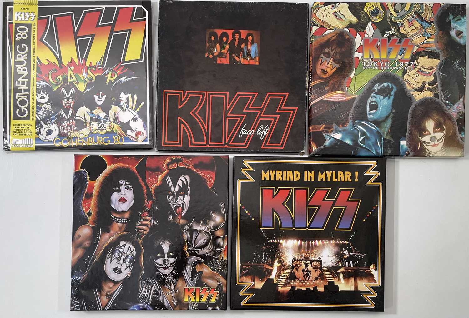 Lot 646 - KISS - LP BOX SETS