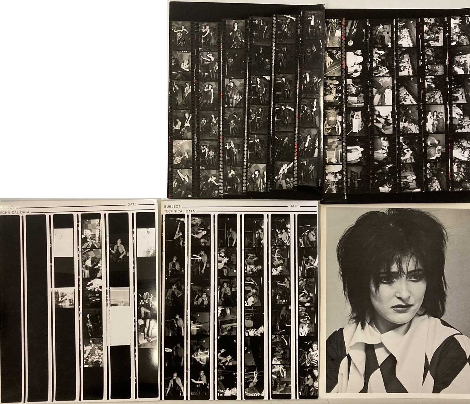 Lot 335 - PUNK AND NEW WAVE PHOTO ARCHIVE - SIOUXSIE AND THE BANSHEES