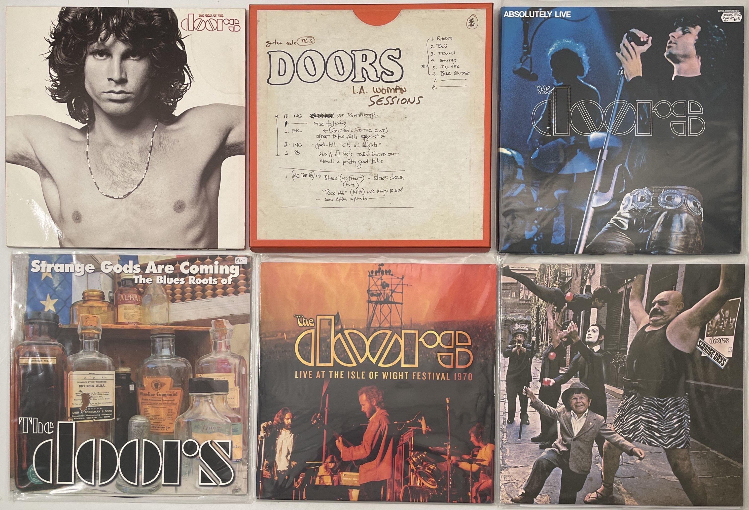 Lot 744 The DOORS LP/ BOX SET PACK