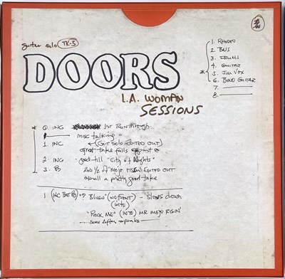 Lot 744 - The DOORS - LP/ BOX SET PACK