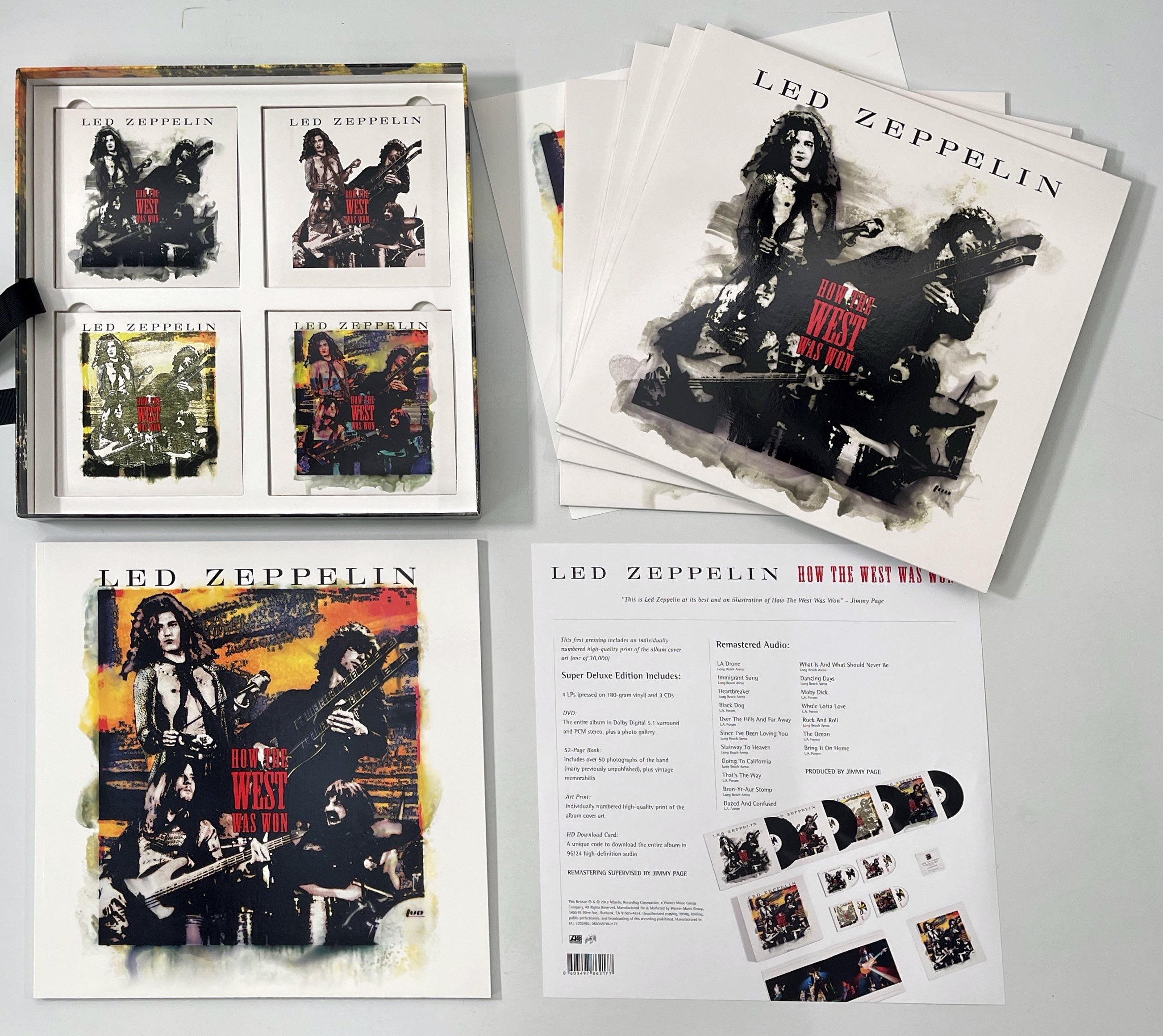 Led Zeppelin Lp Disc Lot 746 - LED ZEPPELIN - LP BOX SETS