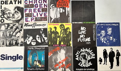 Lot 706 - CLASSIC PUNK / WAVE - 7" COLLECTION