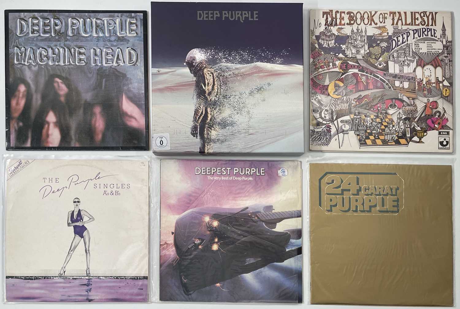 Lot 748 - DEEP PURPLE AND RELATED LP/ BOX SET COLLECTION