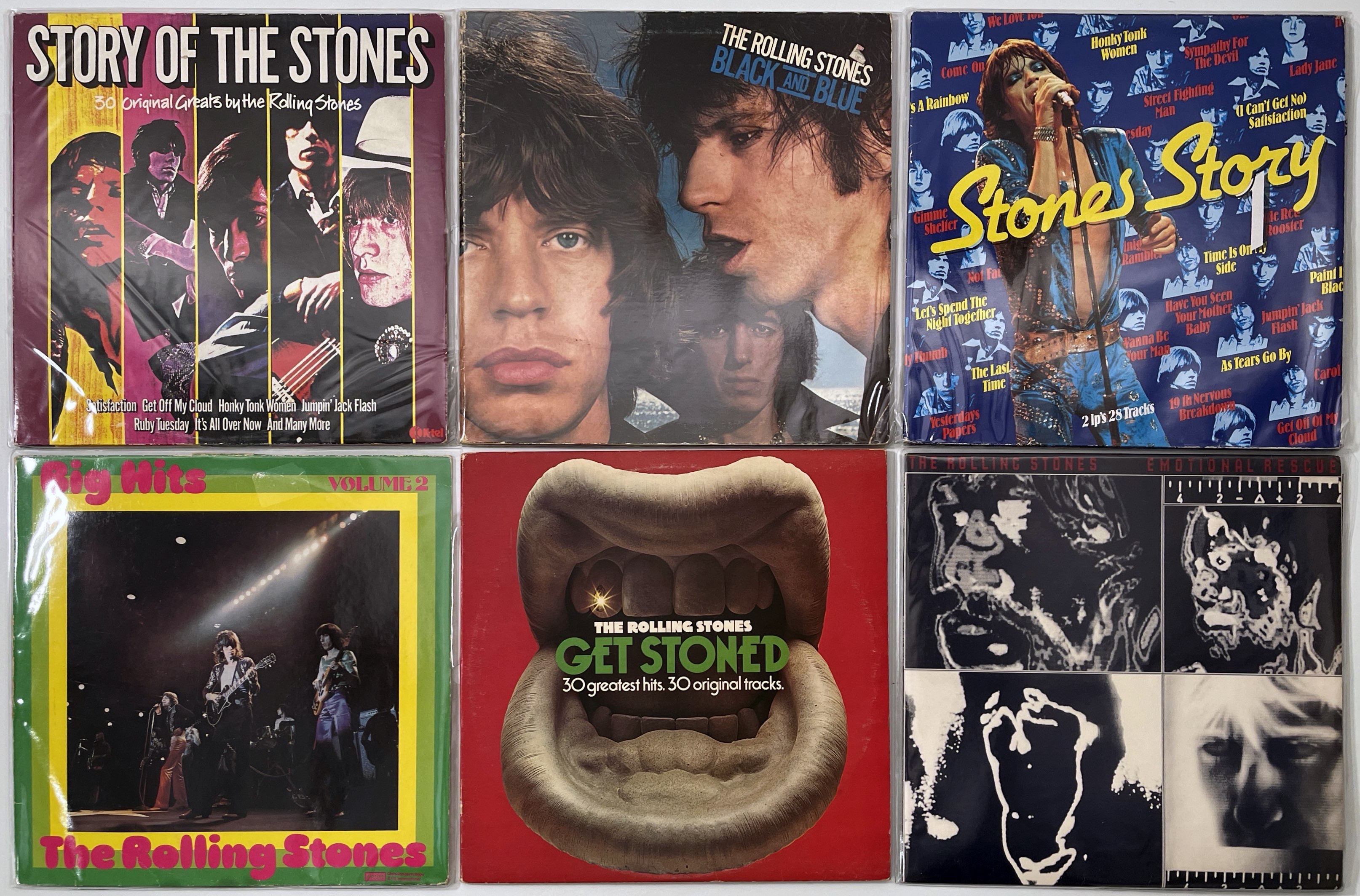 Lot 708 - THE ROLLING STONES - LP COLLECTION