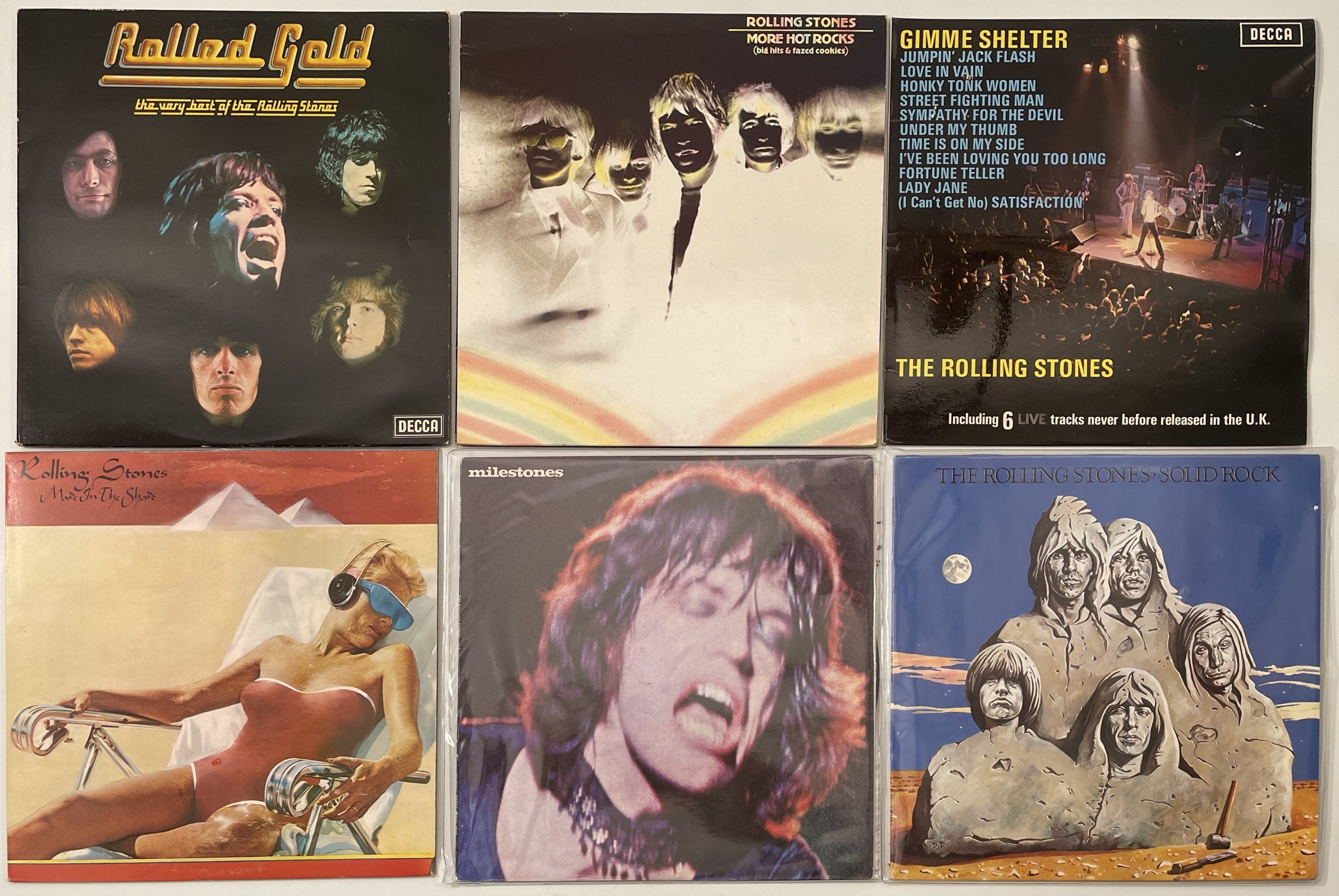 Lot 708 - THE ROLLING STONES - LP COLLECTION