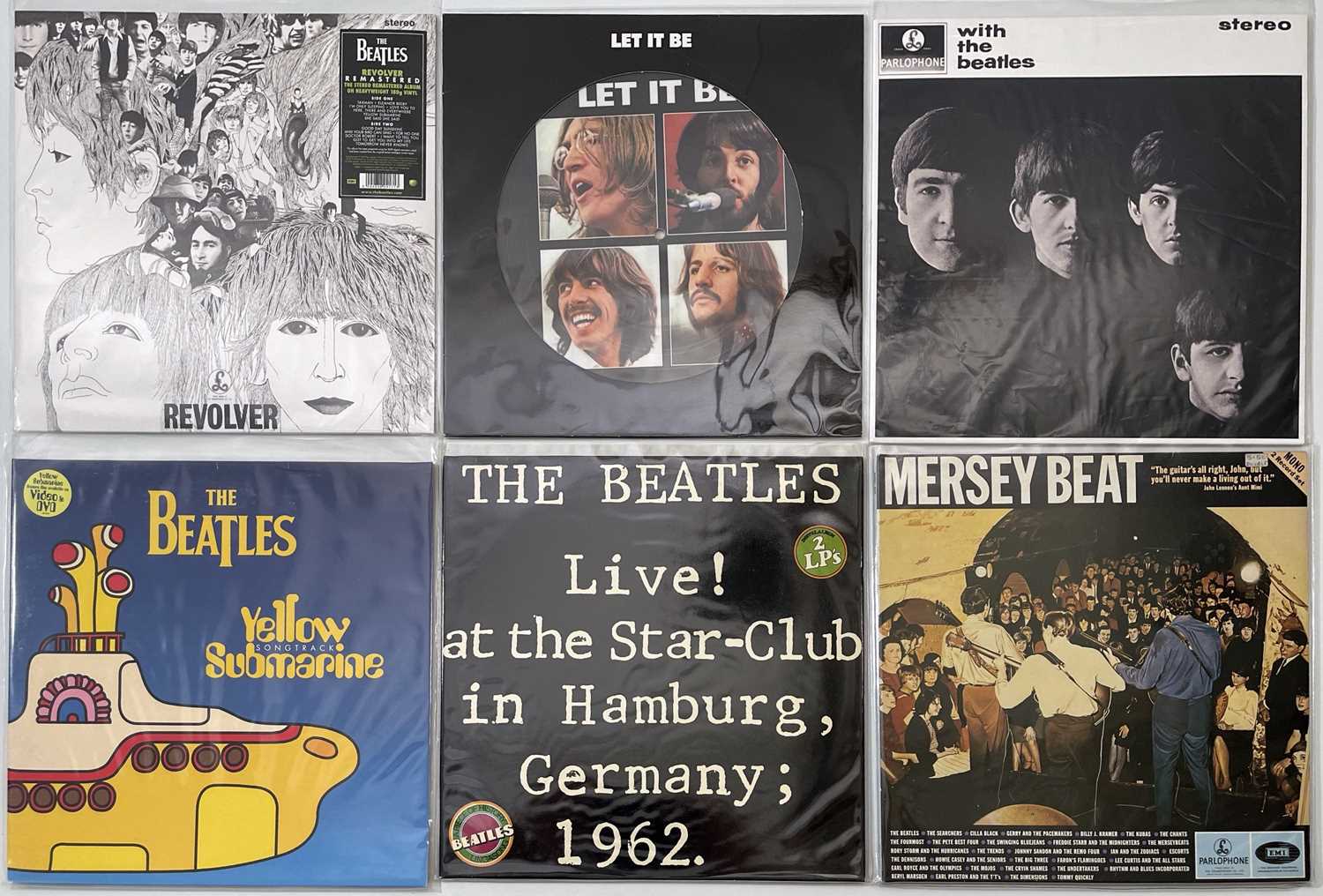 Lot 751 - THE BEATLES - REISSUES/ COMPS LP PACK